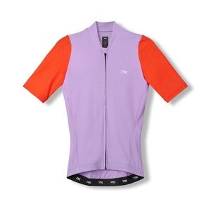 *ISO* Pedal Mafia Women’s Pro Jersey - Lavender Burnt Orange size Small